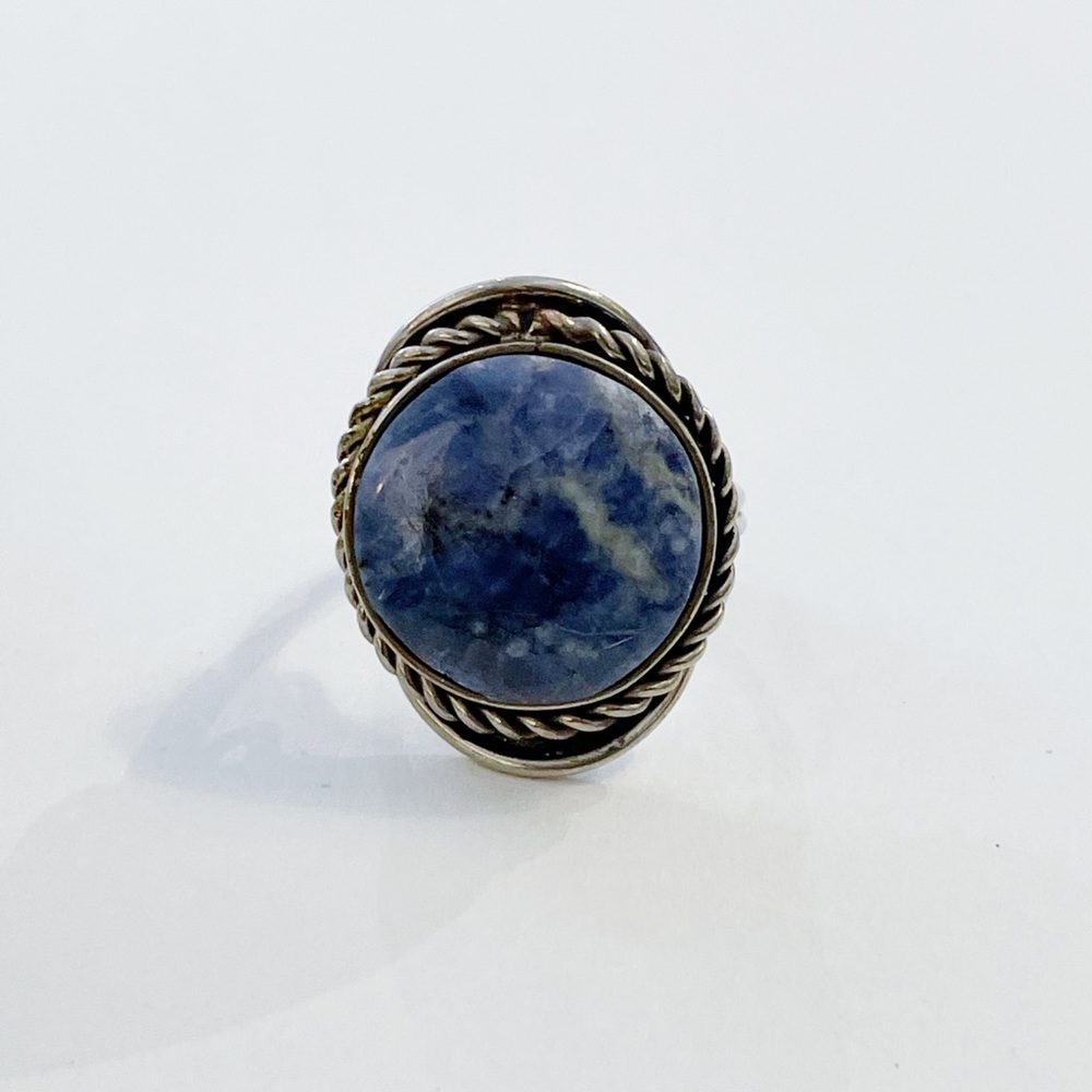 Lapis Adjustable Ring - image 1